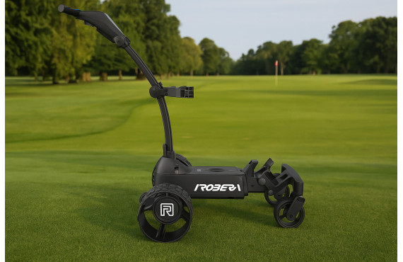 Tout savoir sur le chariot de golf suiveur ROBERA PRO.